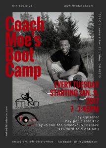 dance boot camp columbus