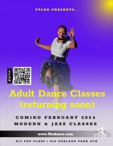 Adult Dance Classes Return February!