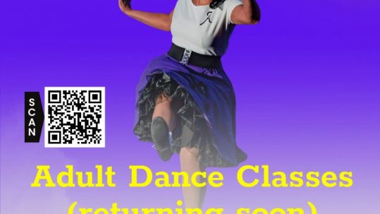 Adult Dance Classes Return February!