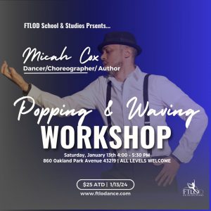 Popping & Waving Workshop - Taught By Micah Cox