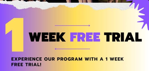 Enjoy a 1-Week FREE Dance Trial!