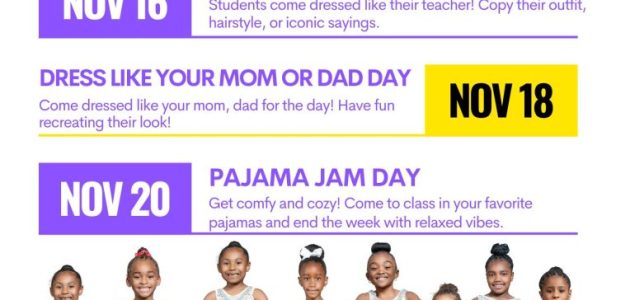 Spirit Week – November 16–22