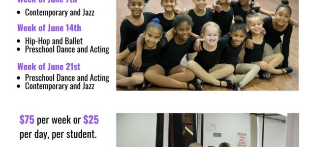 June Summer Intensives & Classes – Now Open for Registration